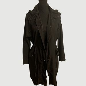 Zara Basics Light Weight Oversized Hooded Parka